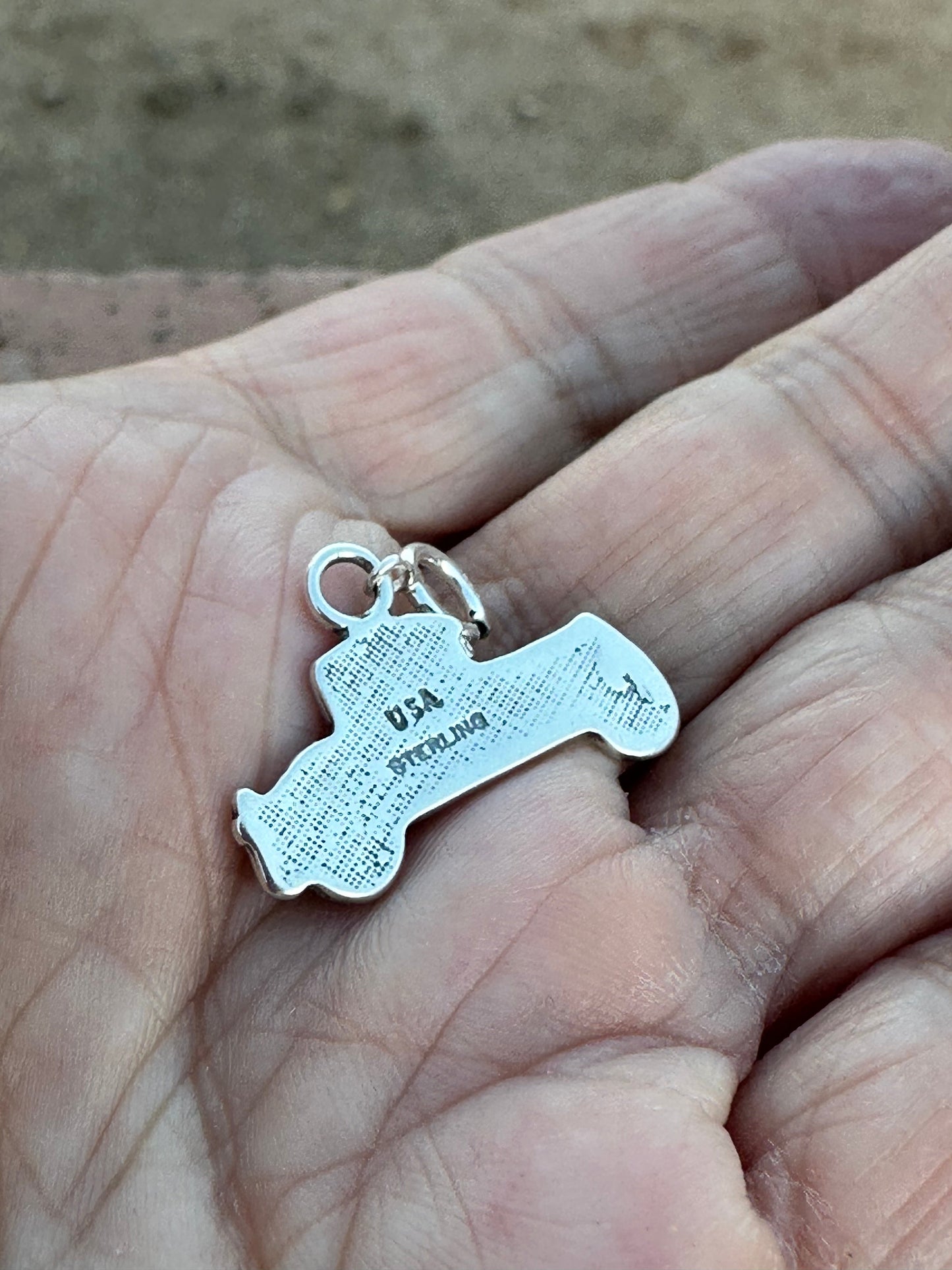 Handcrafted Sterling Silver Classic Car Charm