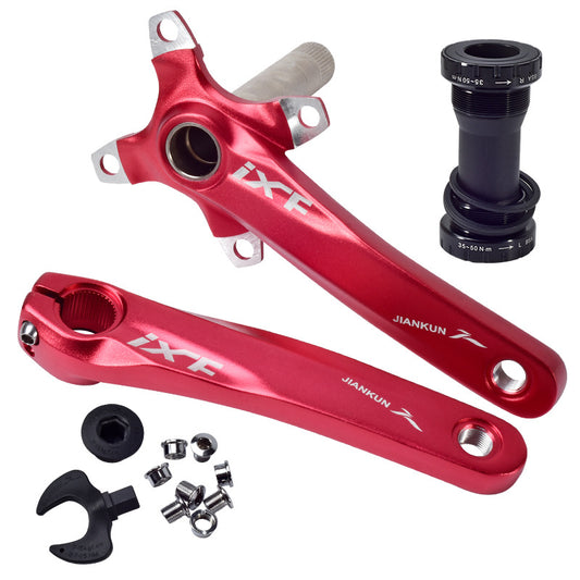 Mountain Bike Hollow Integrated Aluminum Alloy Crank