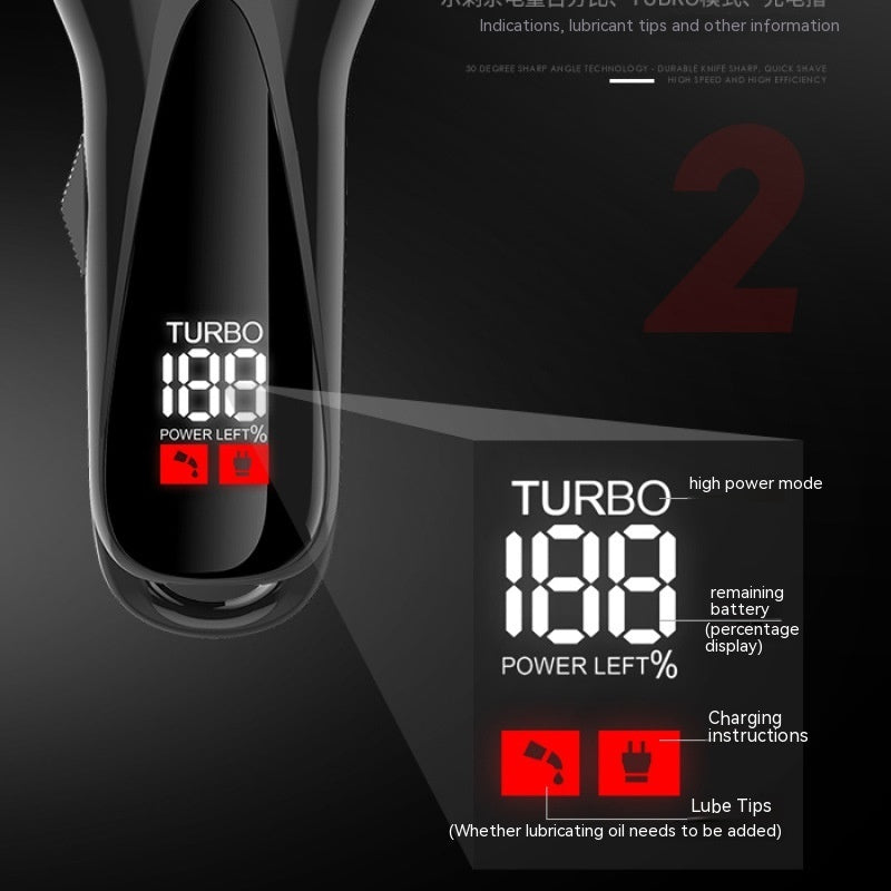 LCD LCD Display High Power Pure Copper Motor Electric Clipper