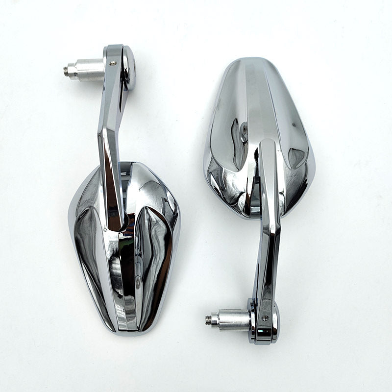 Motorcycle Handle Mirror E-bike Mirror Retro Head Mirror