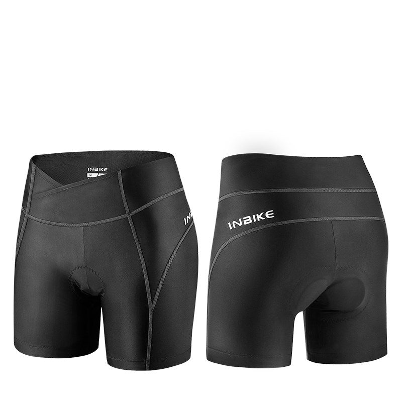 Women's road bike bicycle silicone pad bicycle pants
