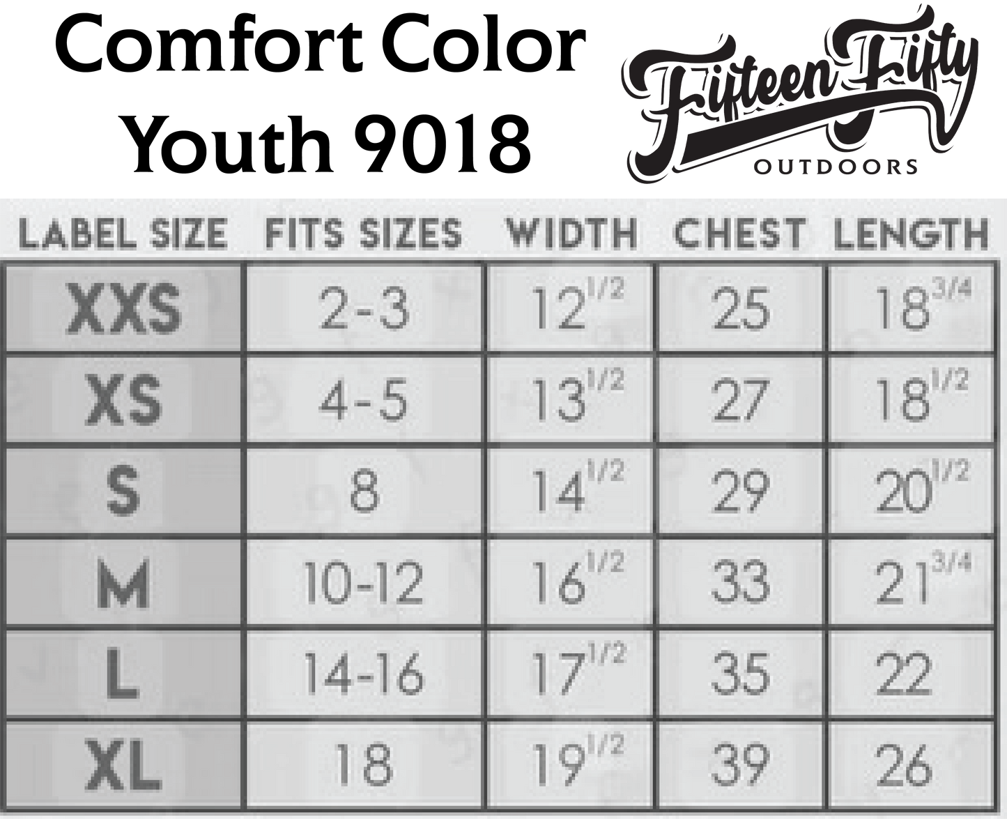 1550 Bigfoot Youth Tee