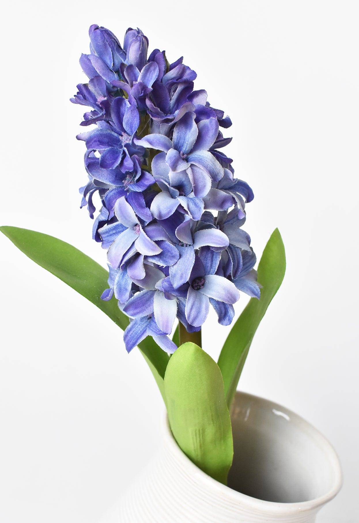12.5" Faux Hyacinth Purple Violet Stem