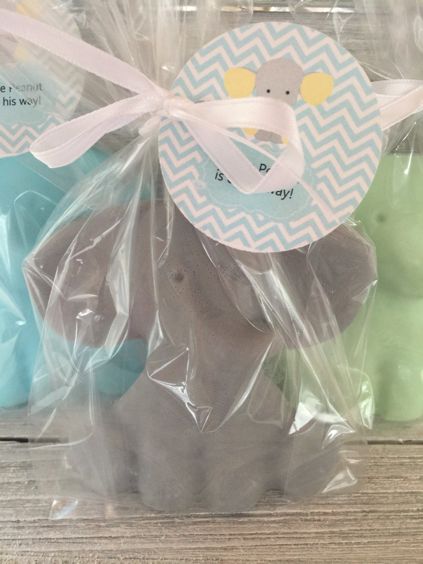 10 Large Elephant Soap Party Favors For A Boy