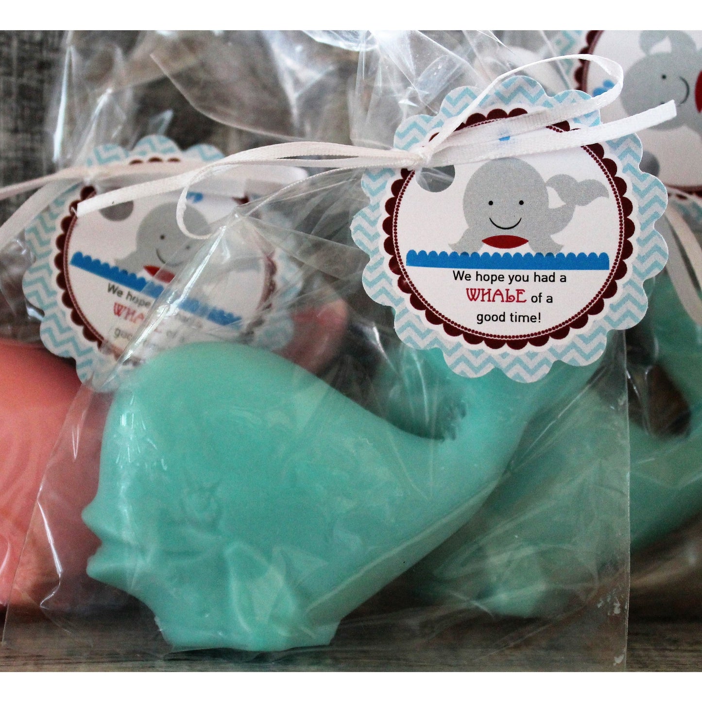 10 Whale Soaps: Bulk Favors, Baby Shower Favors, Nautical favors