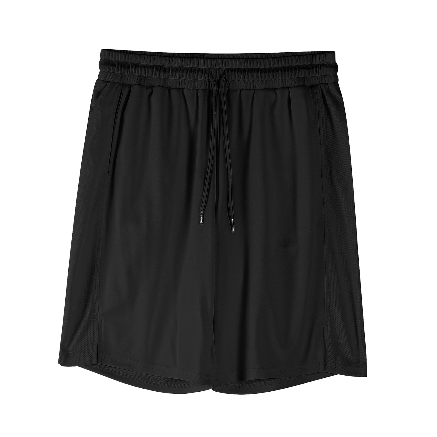 Summer Men's New Quick-drying Mesh Shorts Sports Casual Soft Skin-friendly Fitness Breathable Elastic Capri Pants