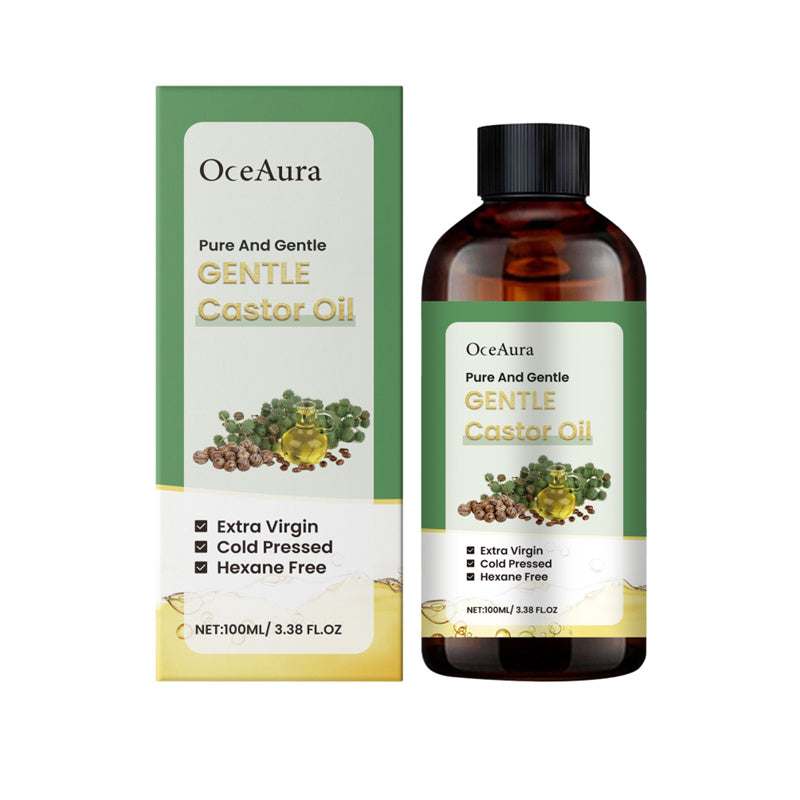 Pure Natural Castor Oil Cleanses Intestine And Sooths Skin