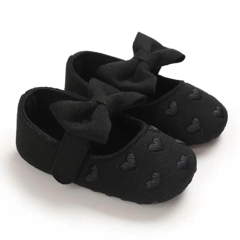 Baby Shoes Cute Bowknot Newborn Shoes Soft Bottom Anti Slip Toddler Girls Princess Shoes