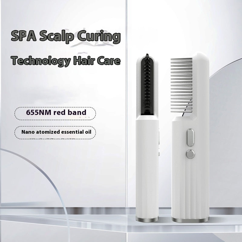 Electric Essential Oil Aromatherapy Comb Wash-free Spray Comb Hair Care
