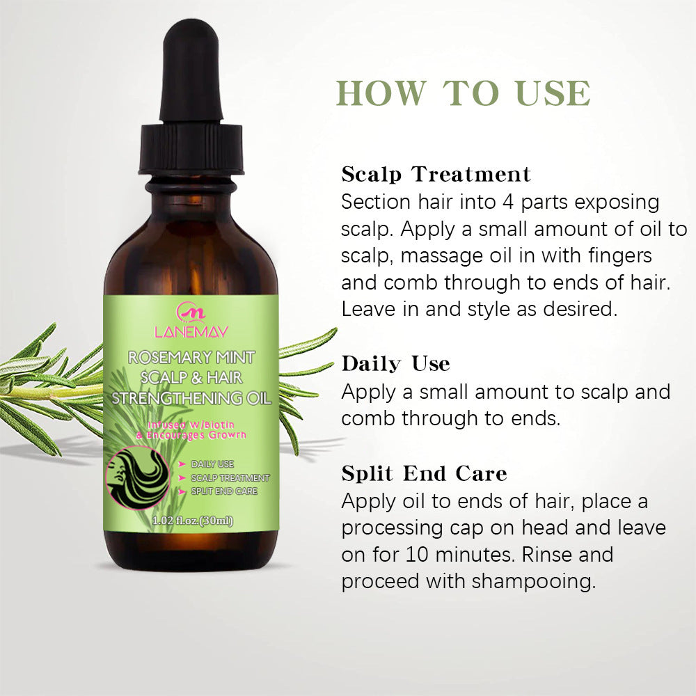 Women's Rosemary Hair Care Essential Oil