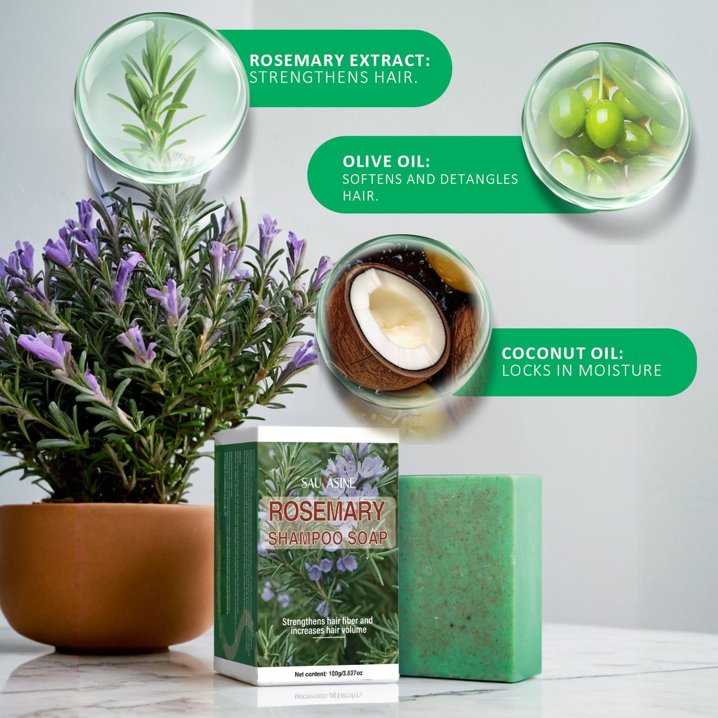 Rosemary Shampoo Soap Standard Specifications