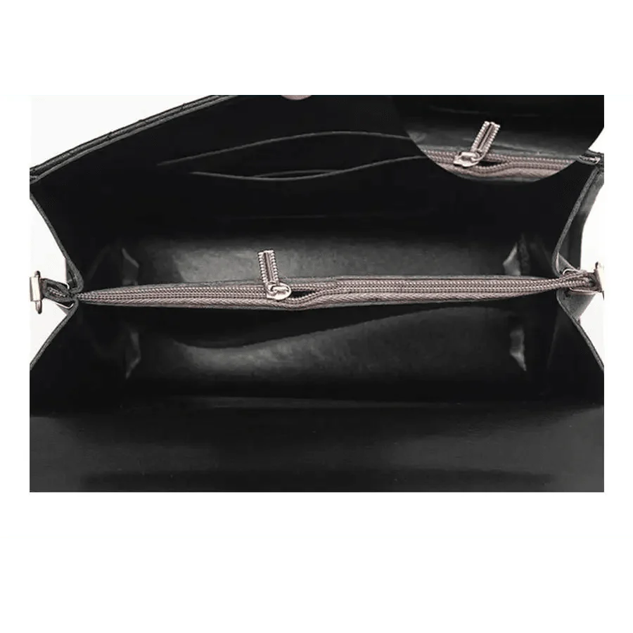 Decent Black Luxury Crossbody Bags For Women And Girls Designer Small Messenger Shoulder Bag For Women