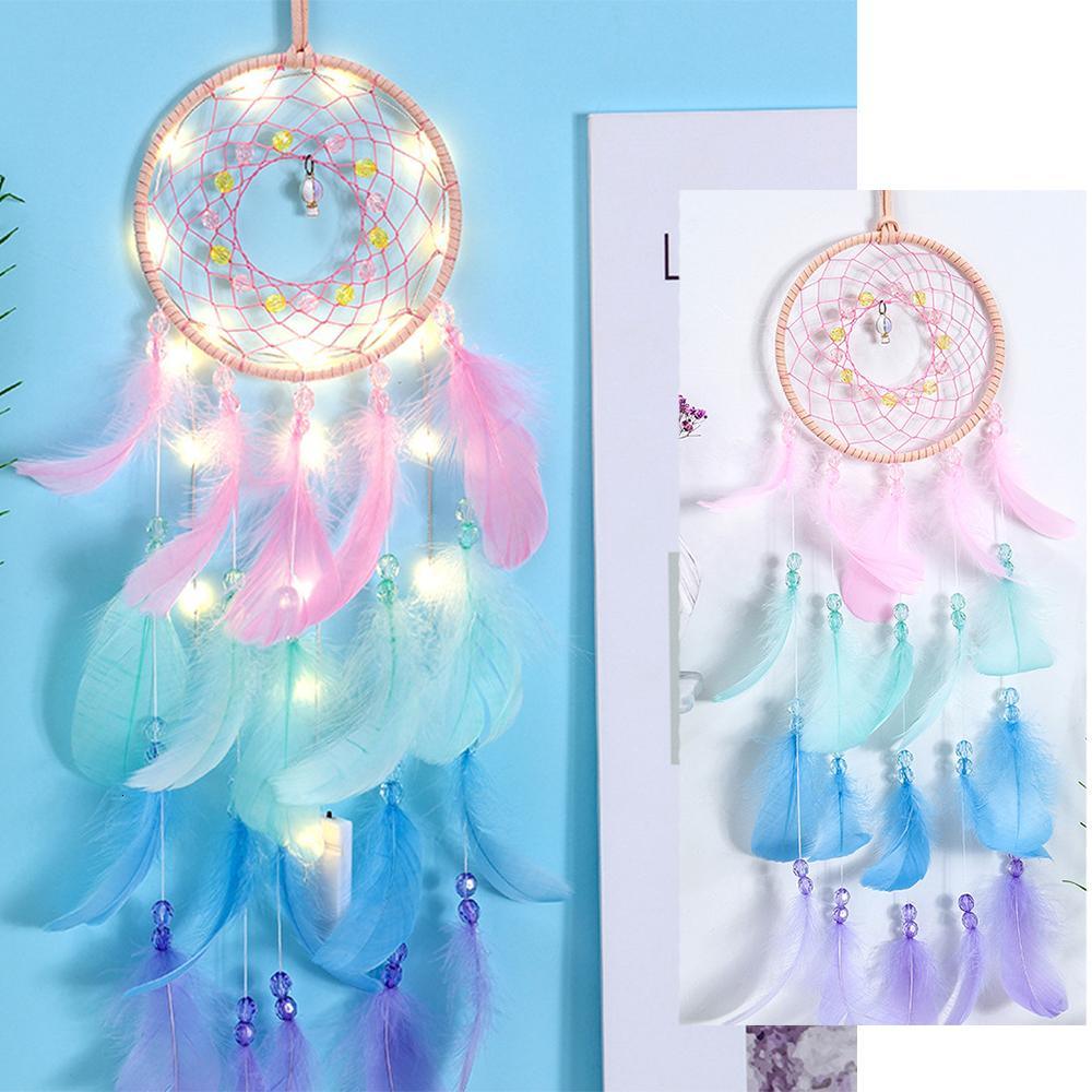 Dream Catcher Decor For Home Kids Room Decoration Wind Chimes Dream Catchers Handmade Hangings For Positivity Can be Used as Home Décor Accents Wall Hangings Garden Car Outdoor Yoga Temple Wind Chime