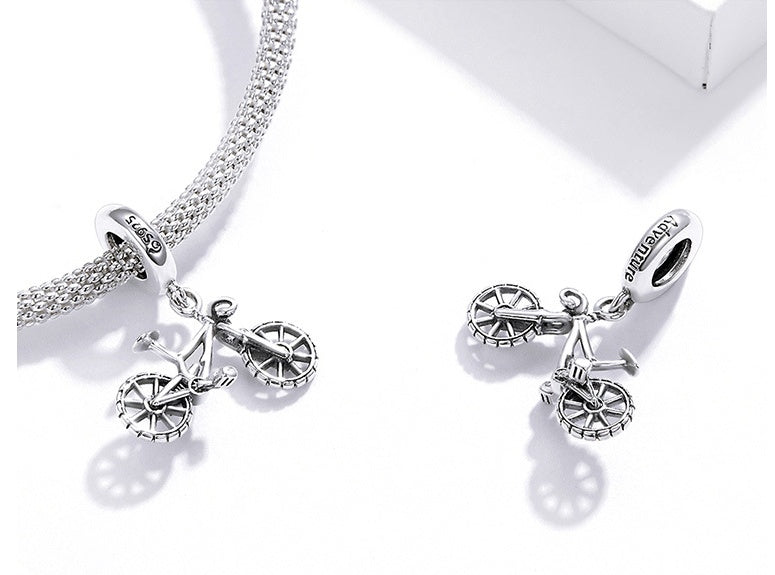 Bike Pendant Bracelet Simple Fashion Bicycle Tool Pendant Jewelry Accessories