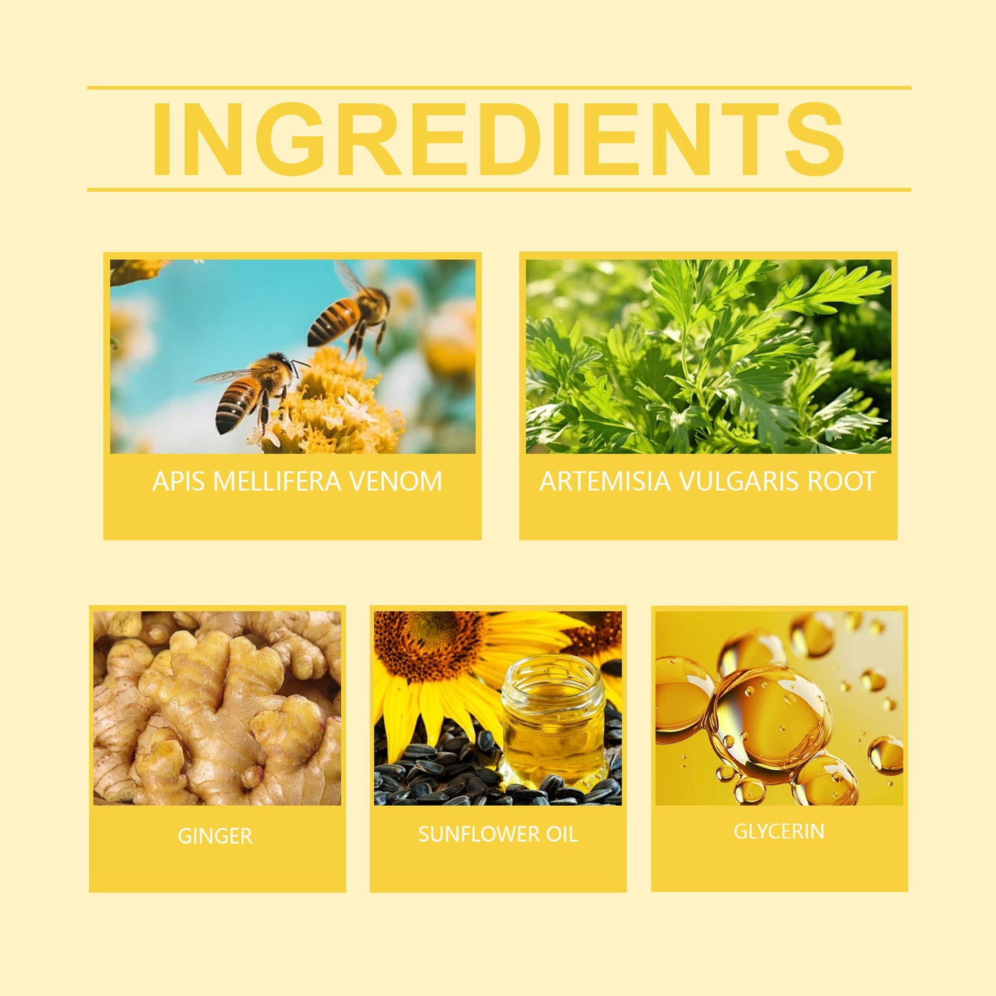 Bee Venom Men's Chest Treatment Improve Chest Contour Massage Care Essential Oil