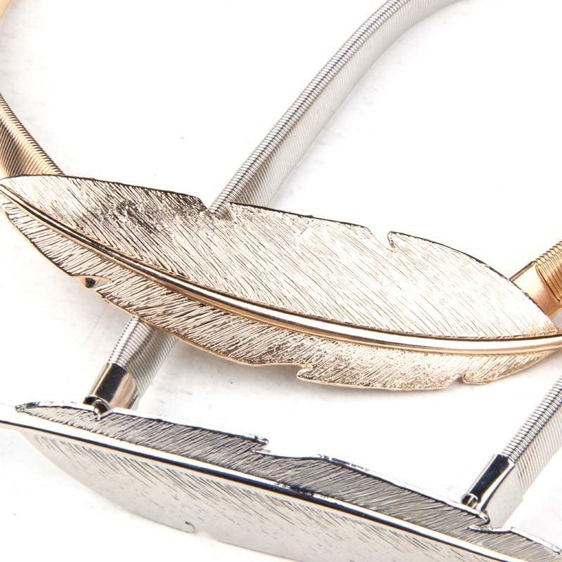 Golden Silver Curtain Clip Curtains Holders Feather Shape Tieback Buckle Clips Curtain Accessories Home Decor Modern Simple Style Curtain Tie Backs Decorative with Spring Curtain Strap Metal Plating Decorative Accessories 30cm