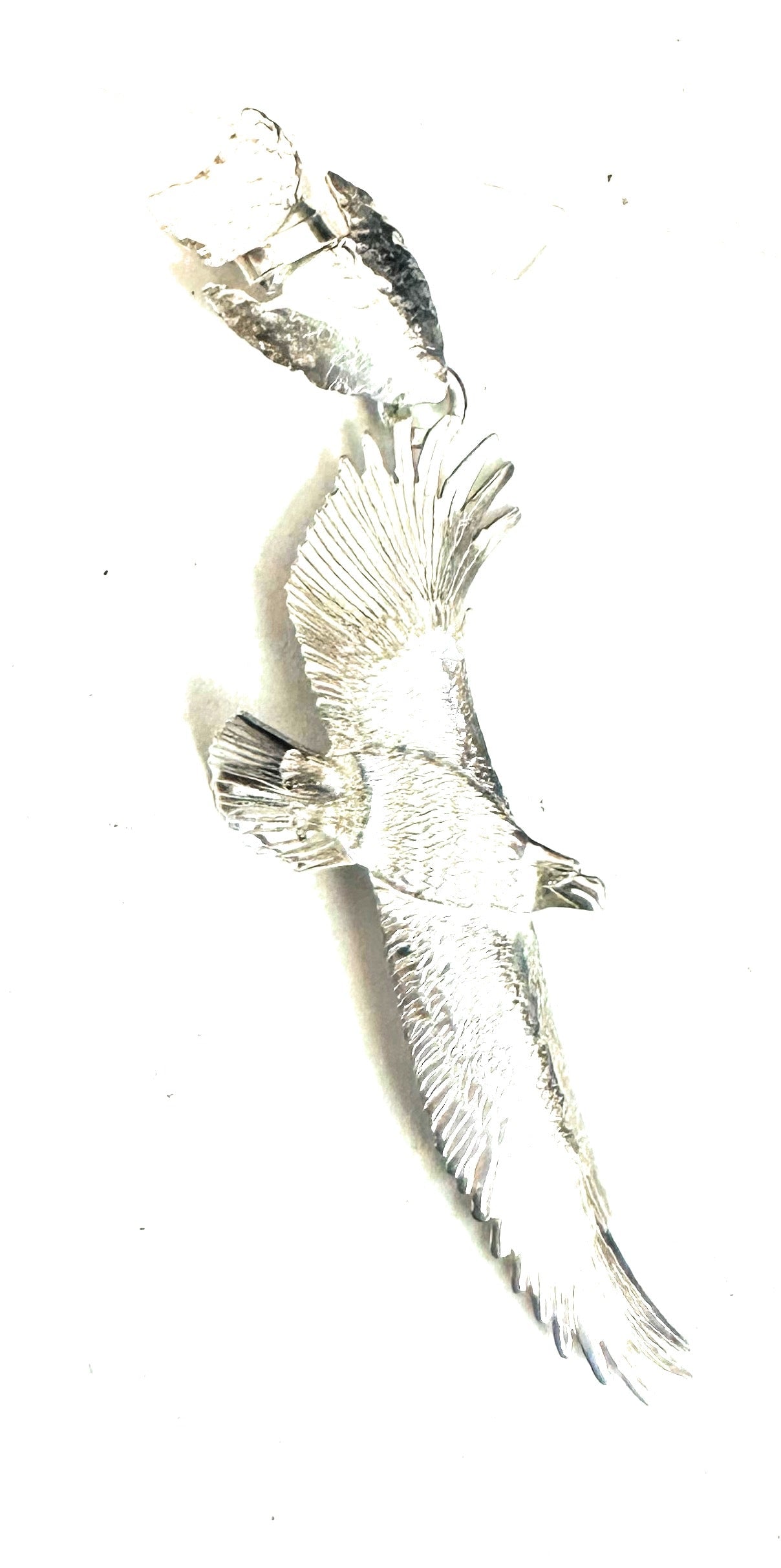 Handcrafted Sterling Silver Eagle Pendant