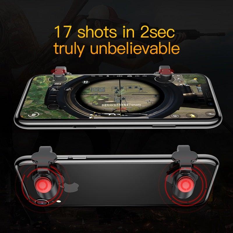 Mobile Gamepad Joystick For Joypad Trigger Fire Aim Button Lightweight Controller For Phone Portable Game Pad Phone Gaming Accesorios