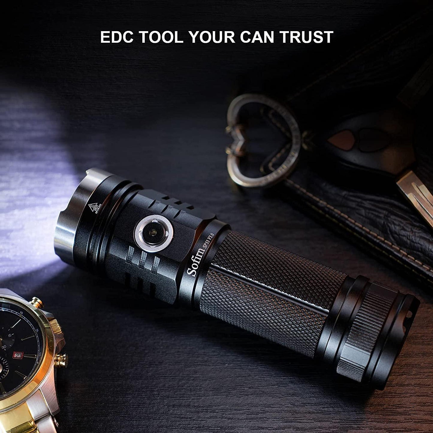 Rechargeable Adjustable Flashlight High Lumen Powerful Waterproof Portable Cree USB LED Super Bright Flashlight Pocket Size Torch Light For Camping Hiking Riding