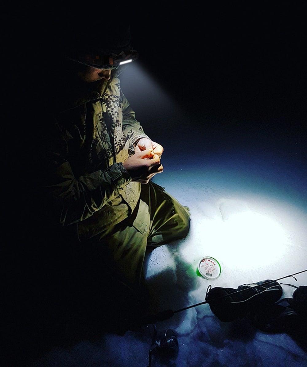 Waterproof 2 Light Mode USB LED Headlight With Magnet Rechargeable Headlamp Built-in 18650 Battery Flashlight COB Work Light For Outdoor Camping Cycling Fishing Headlamp Flashlight