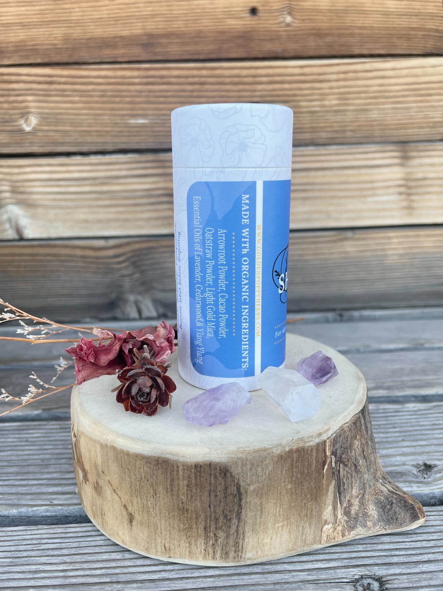 Herbal Dry Shampoo Powder, LIGHT 1 oz