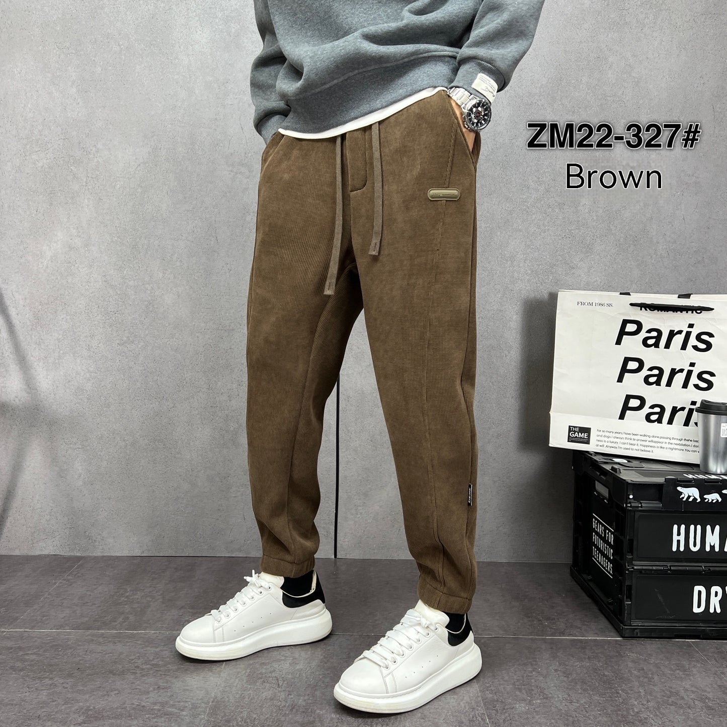 Pants Men's Autumn Corduroy Casual