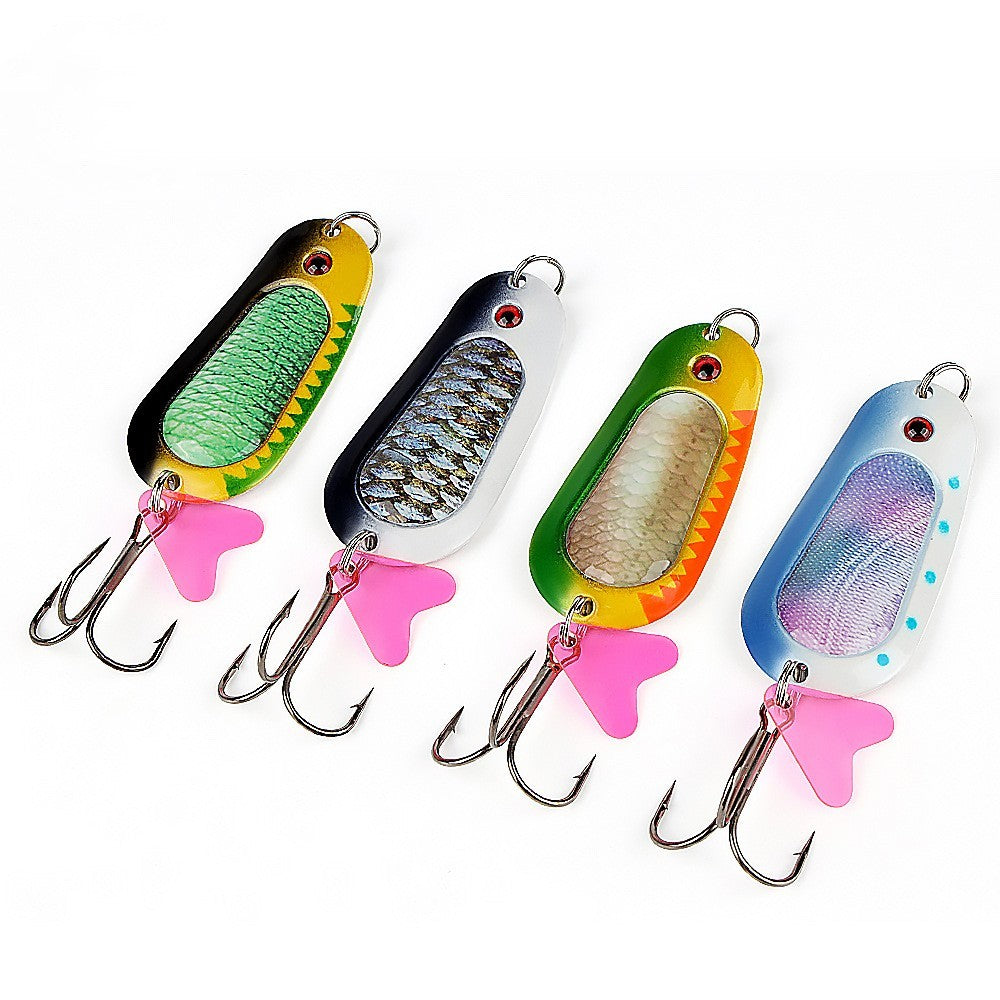 Perch Artificial Rotating Sequin High Pitched Bait