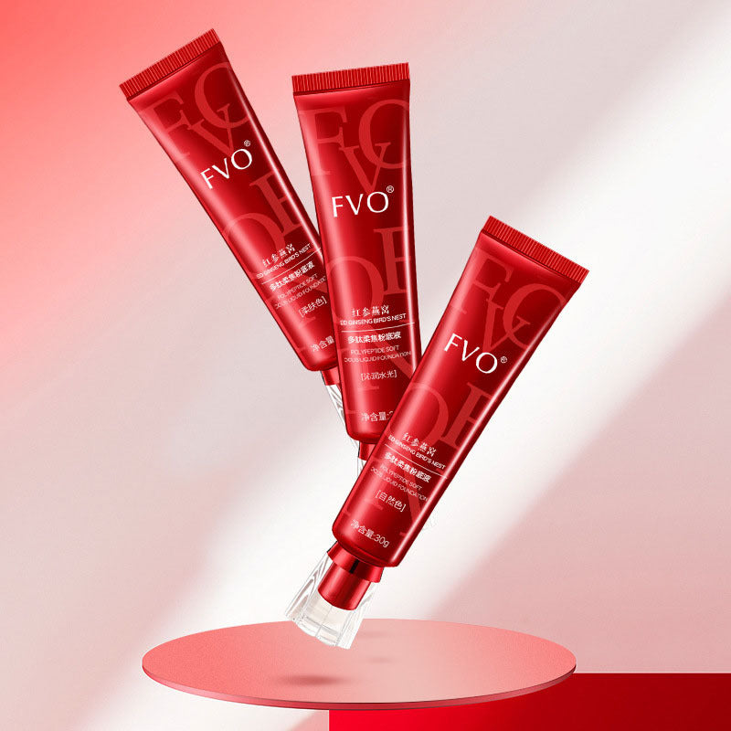 Polypeptide Skin Nourishing Liquid Foundation Can Control Oil For A Long Time