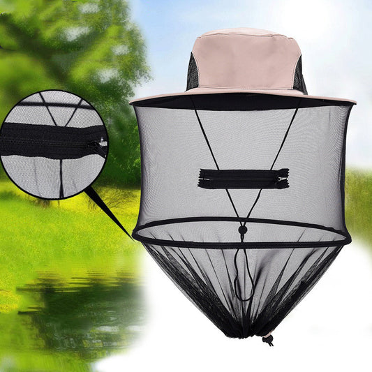 Outdoor Fishing Cape Mosquito Repellent Hat