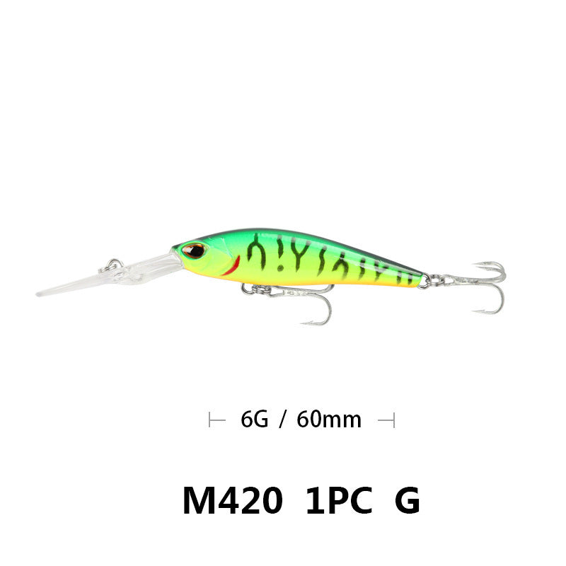 Lua Bait Fishing Mino 6g 9cm Long Tongue Plate Scuba Mino Lua Bait