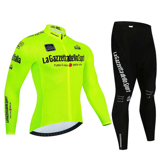 Autumn Long Sleeve Thin Mountain Bike Cycling Clothes Suit