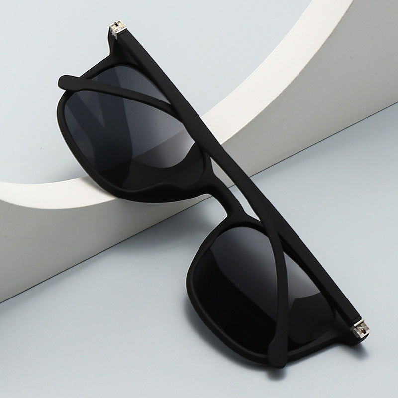 Men's Elastic Paint Surface Spectacle Foot Polarized Sunglasses