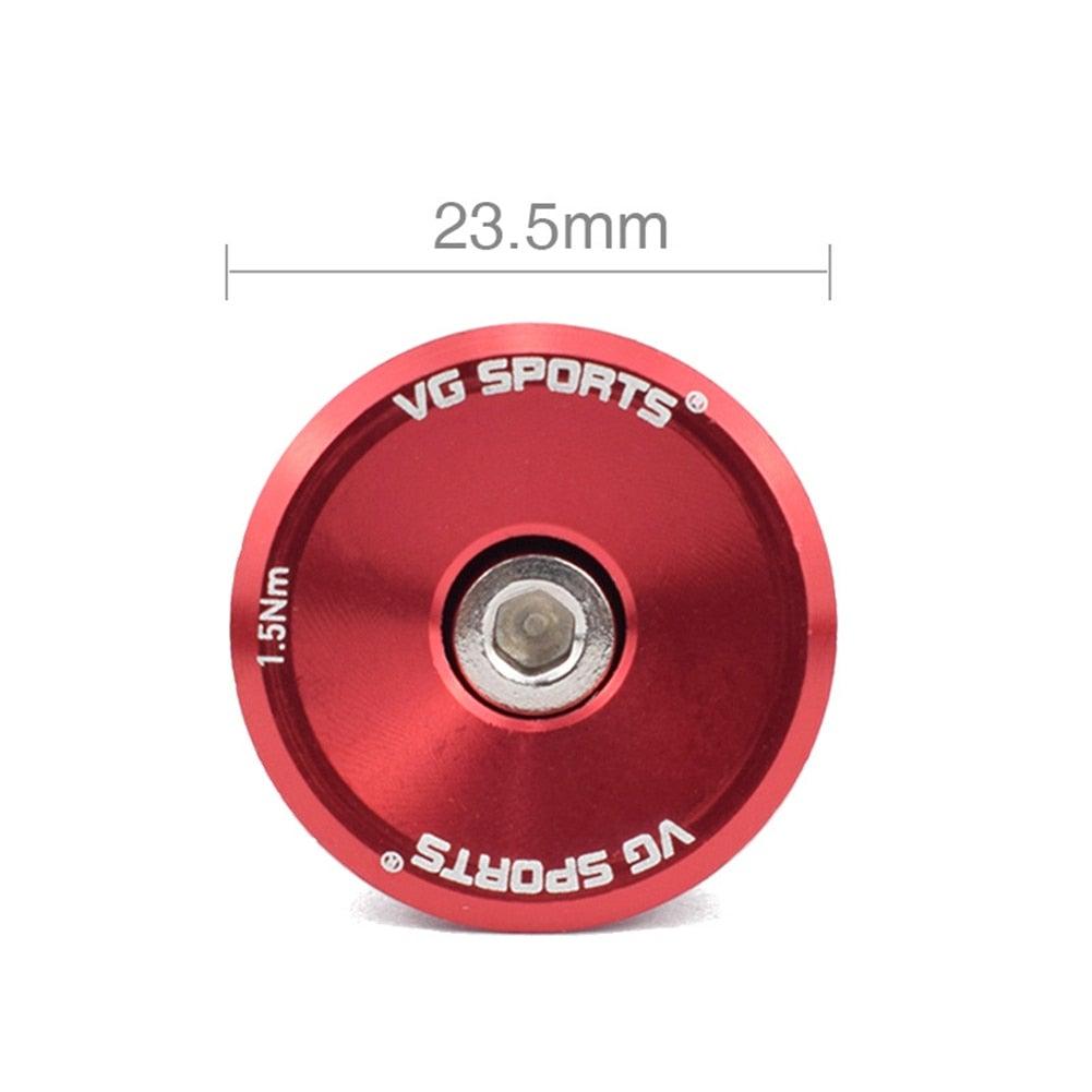 1 Pair Road Folding Bike Handlebar Grip Ends Cap Racing Cycling Handle Bar Plugs Outdoor Cycling Aluminum Bike Handlebar End Plugs Expanding Locking Bar End Caps For Road Bike Mountain Bike