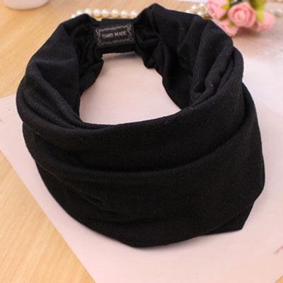 1 PCS Bohemia Wide Cotton Stretch Women Headbands Headpiece Turban Headwear Bandage Hair Bands Bandana Fascinator Gorgeous Hair Accessories For Women