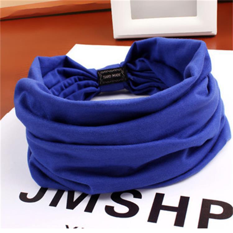 1 PCS Bohemia Wide Cotton Stretch Women Headbands Headpiece Turban Headwear Bandage Hair Bands Bandana Fascinator Gorgeous Hair Accessories For Women