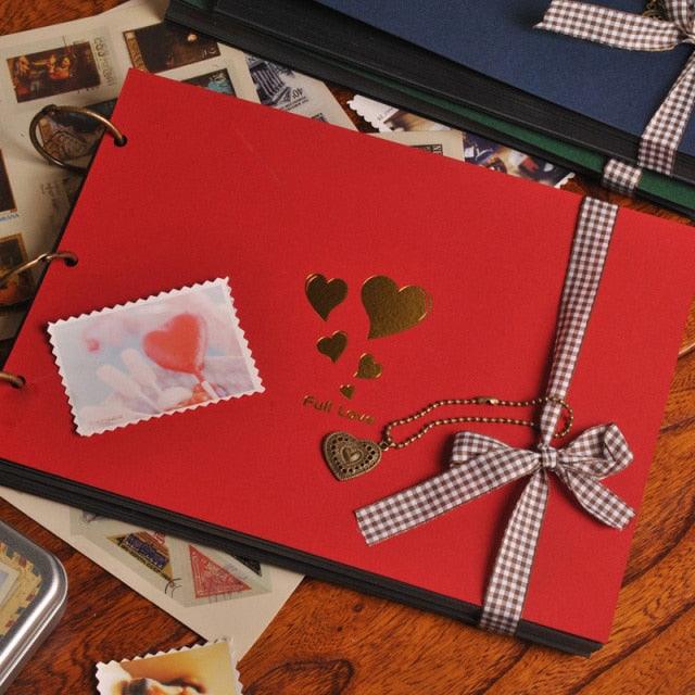 10 Pages DIY  Album Scrapbook Our Story Series Handmade Photo Albums for Lover Baby Wedding Stickers Scrapbooking  Home Decor House Decoration DIY Memorable Gifts For Loved Ones