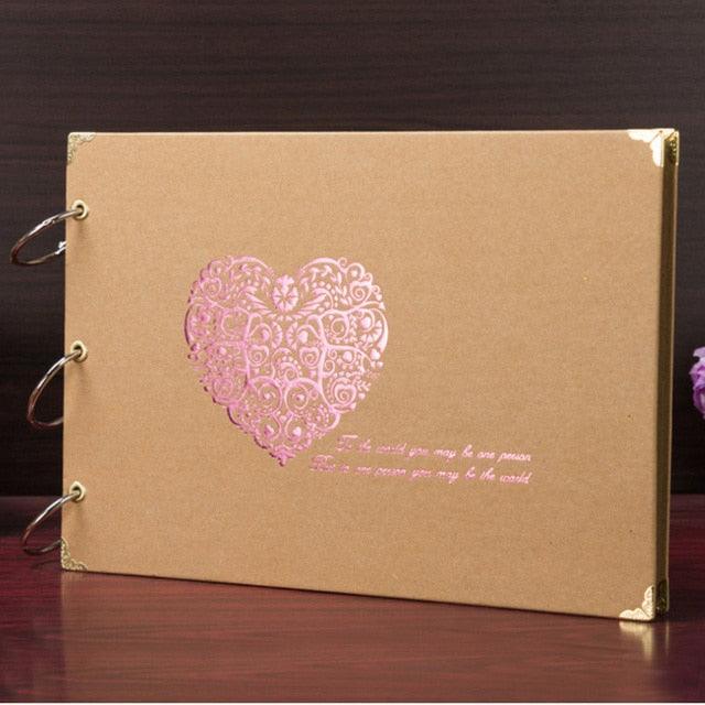 10 Pages DIY  Album Scrapbook Our Story Series Handmade Photo Albums for Lover Baby Wedding Stickers Scrapbooking  Home Decor House Decoration DIY Memorable Gifts For Loved Ones