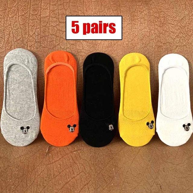 10 Pairs Solid Color Women Socks Breathable Sports socks Casual Boat socks Comfortable Cotton Ankle Socks