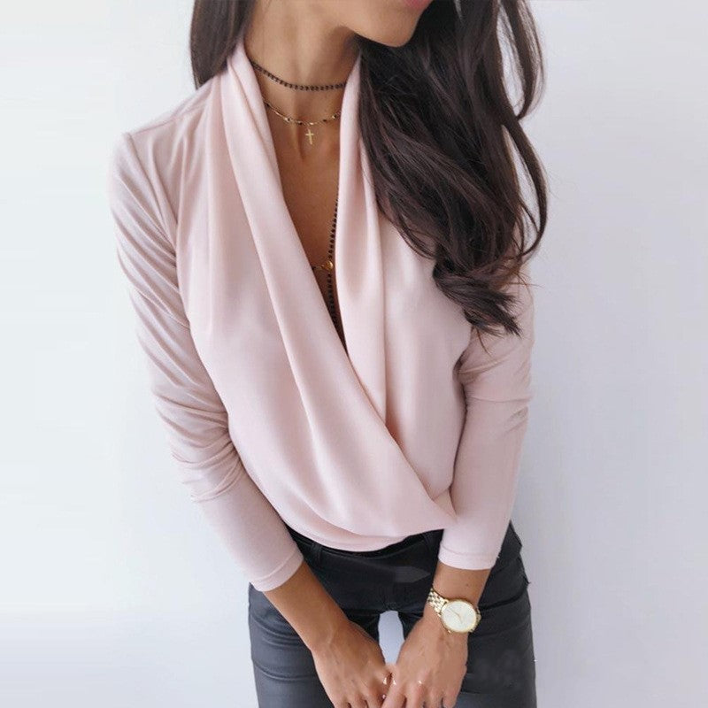 Deep V Top Shirt