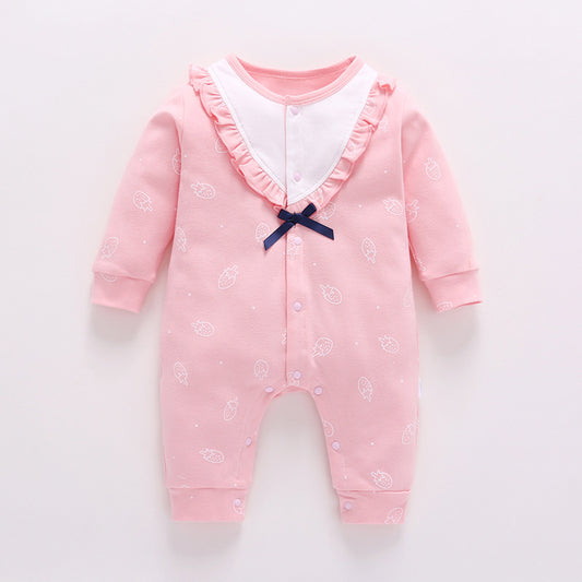 Baby autumn princess spring and autumn jumpsuit