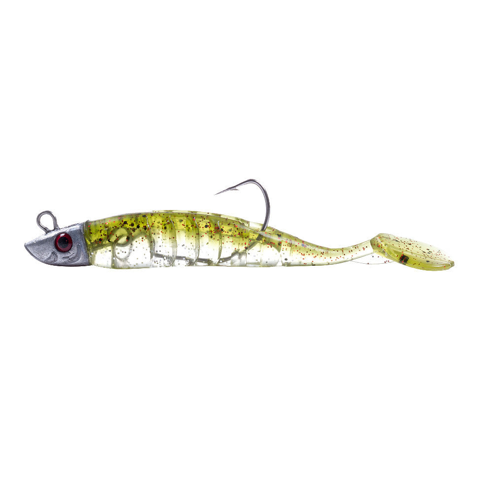 Crank Hook Lead Head Hook Long Shot Winter Soft Bait