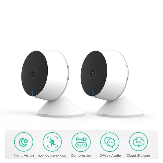 1080P IP Wifi Camera Indoor Surveillance Camera Baby Monitor Mini Cam Home Security Webcam Motion Detection with Night Vision AIl Human Detection Activity Zone