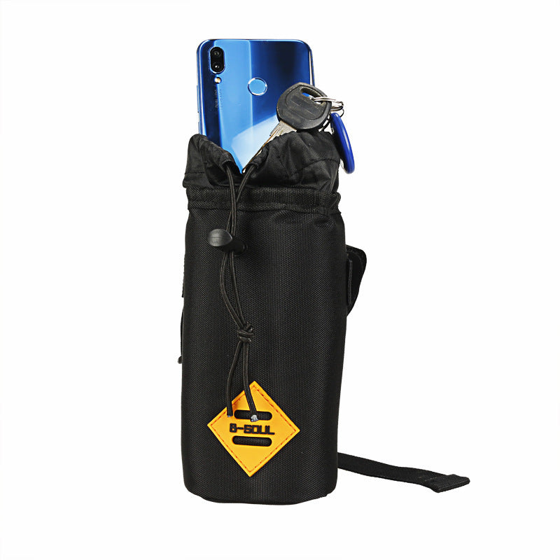 Insulated bicycle head bag