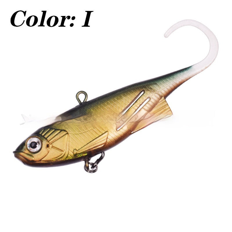 Metal Wire Head Silicone Soft Bait