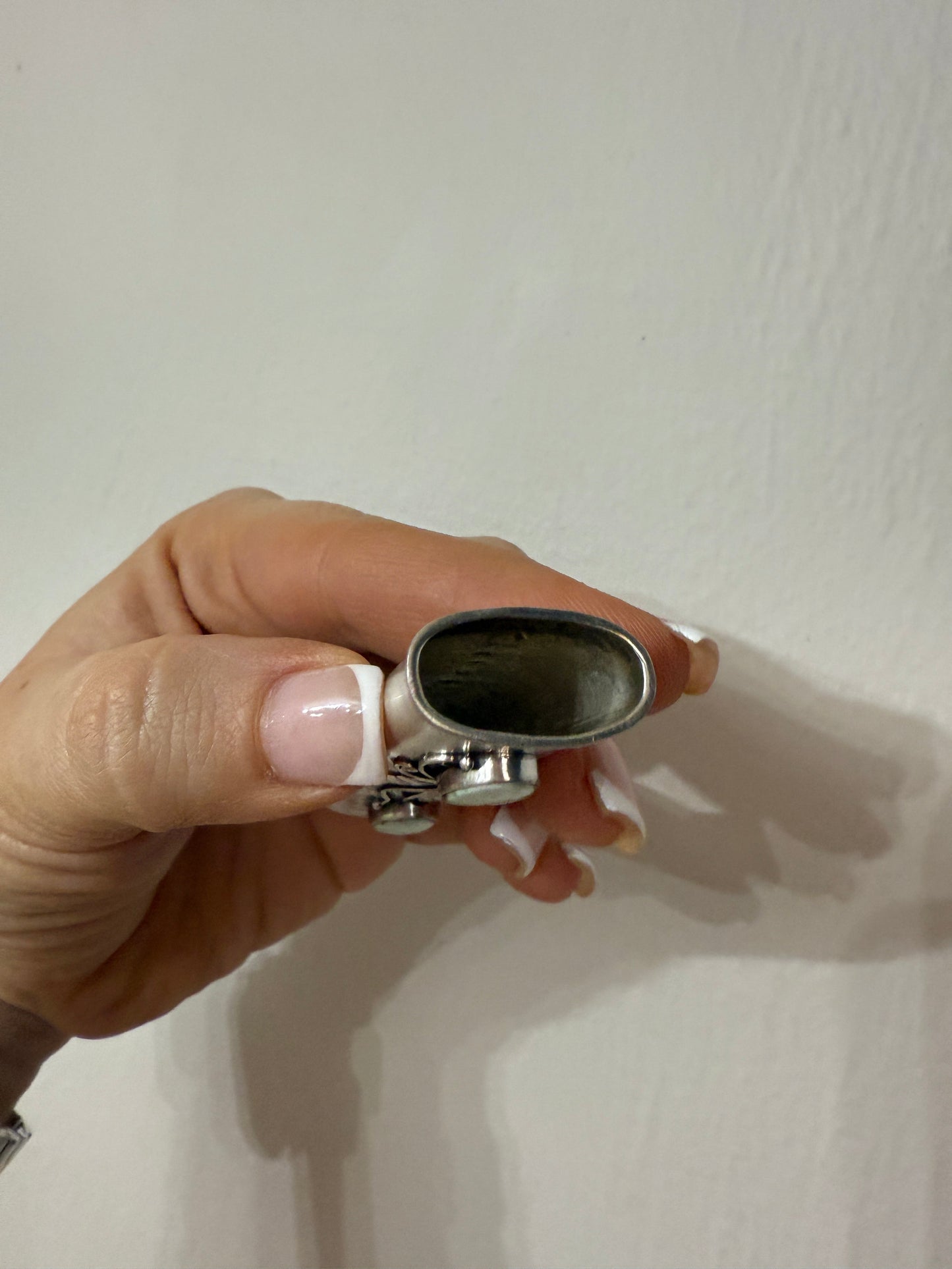 Handmade Sterling Silver & Palomino Turquoise Lighter Cover