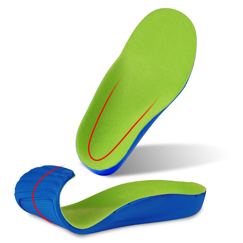 Flat foot orthopedic insole