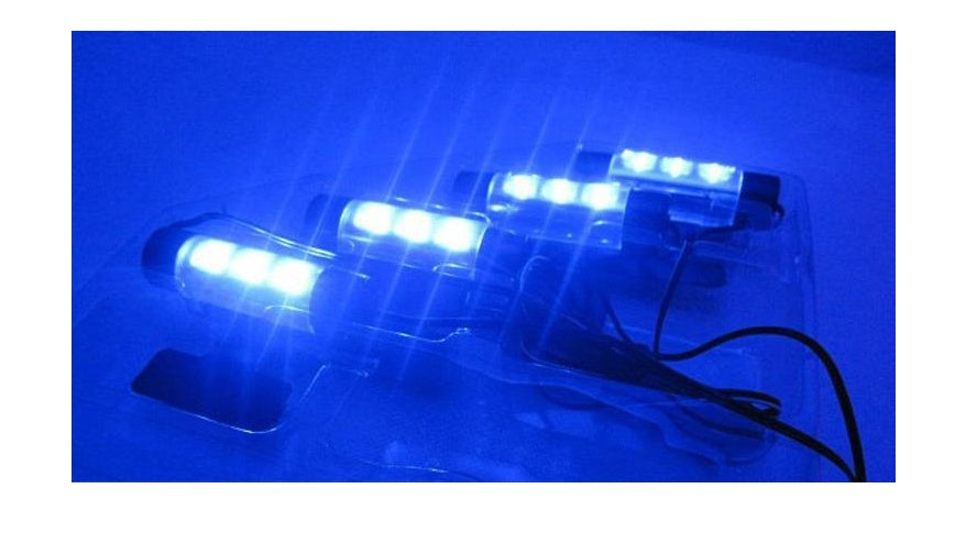 Car interior atmosphere lights Car interior atmosphere lights Foot lights Car interior blue lights 780 decorative lights