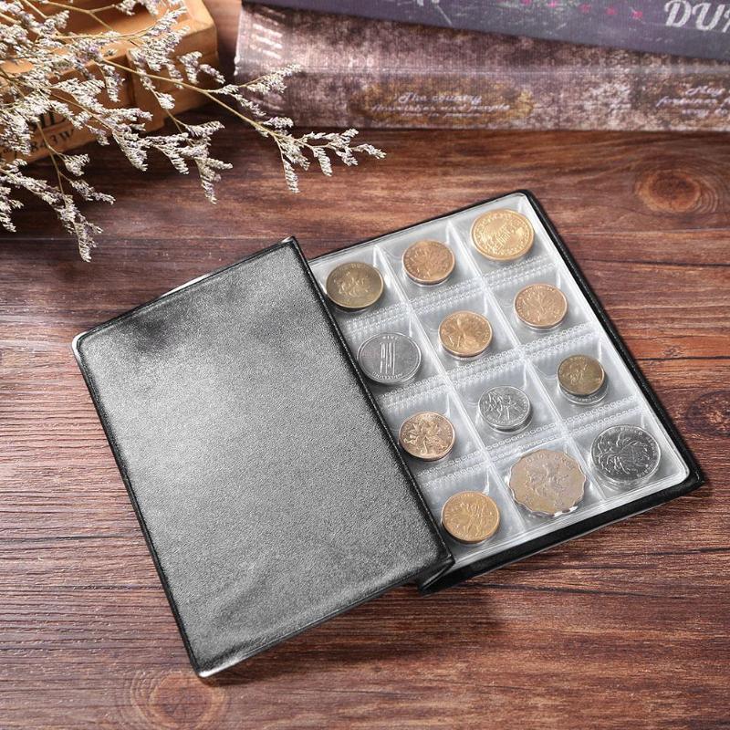 120 Pockets Coins Collection Album Book Penny Coin Storage Bag Mini Coin Money Album Collection Book Coin Holders Collector Gift For Loved Ones