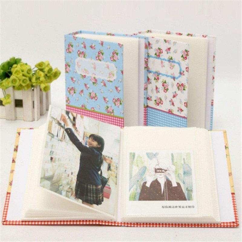 120 Pockets Mini Film Album Photo Storage Case Fashion Home Family 1 piece Friends Saving Memory Souvenir Scrapbook Albums Gifts For Loved Ones