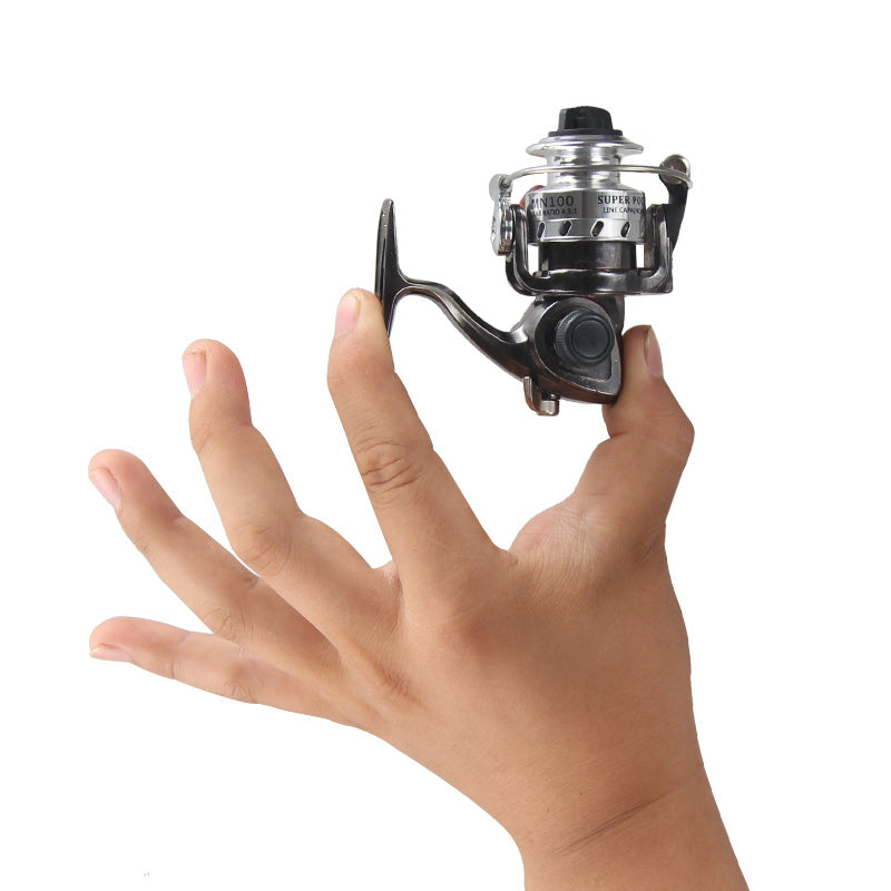 Mini 100 all metal fishing reel